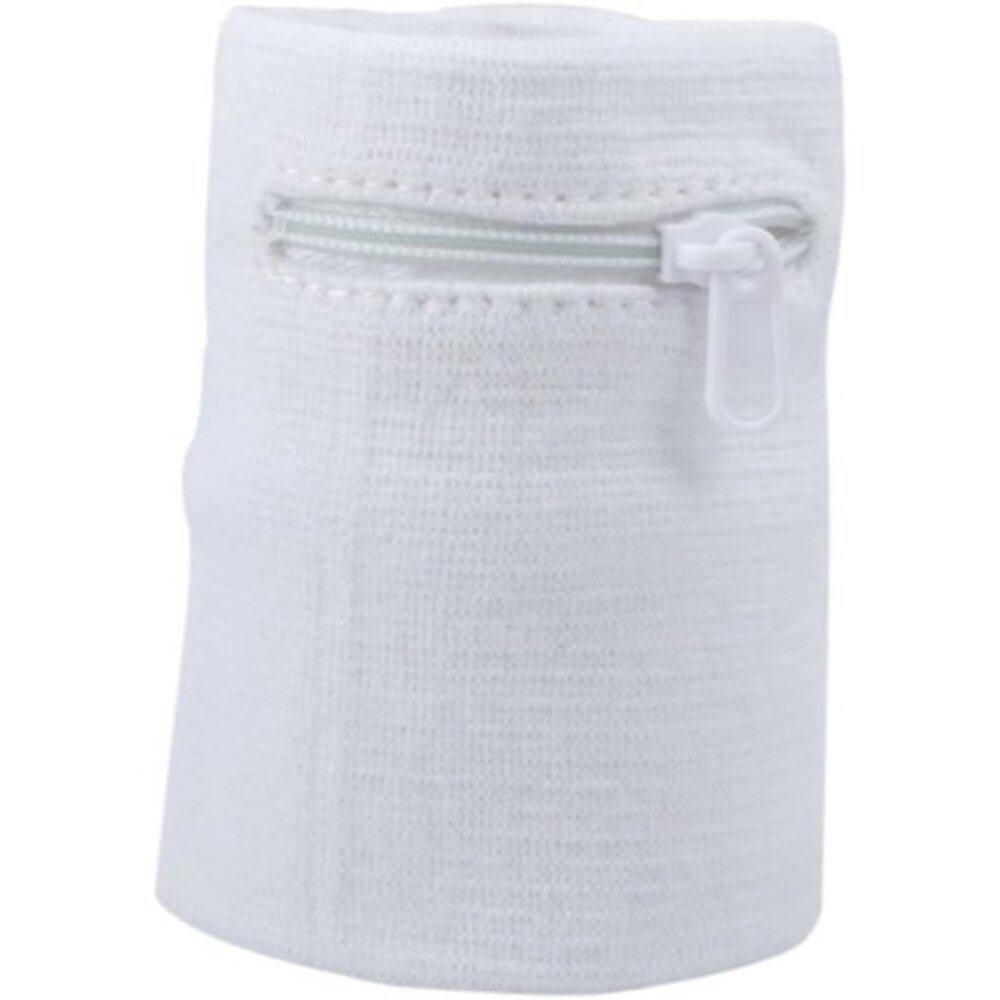Zipper Wrist Pouch - Sweatband/Wristband Wallet for Keys, ID, Cards, Cash